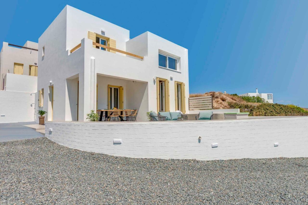 Villa Alba In Syros With Private Jacuzzi Azolimnos Exterior photo